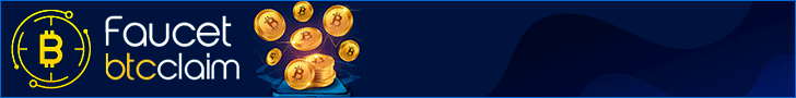 Faucet BTC Claim Banner
